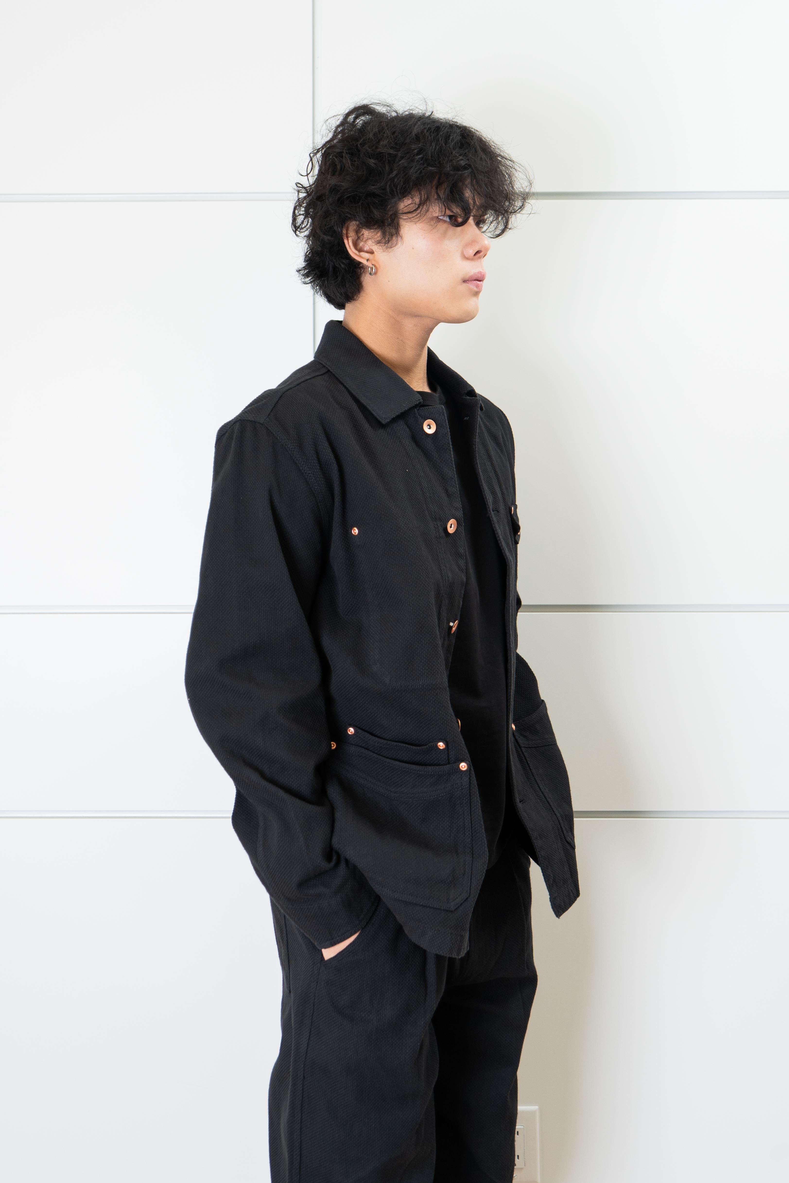 Held In form Kuzushi Jacket | Sashiko Jacket