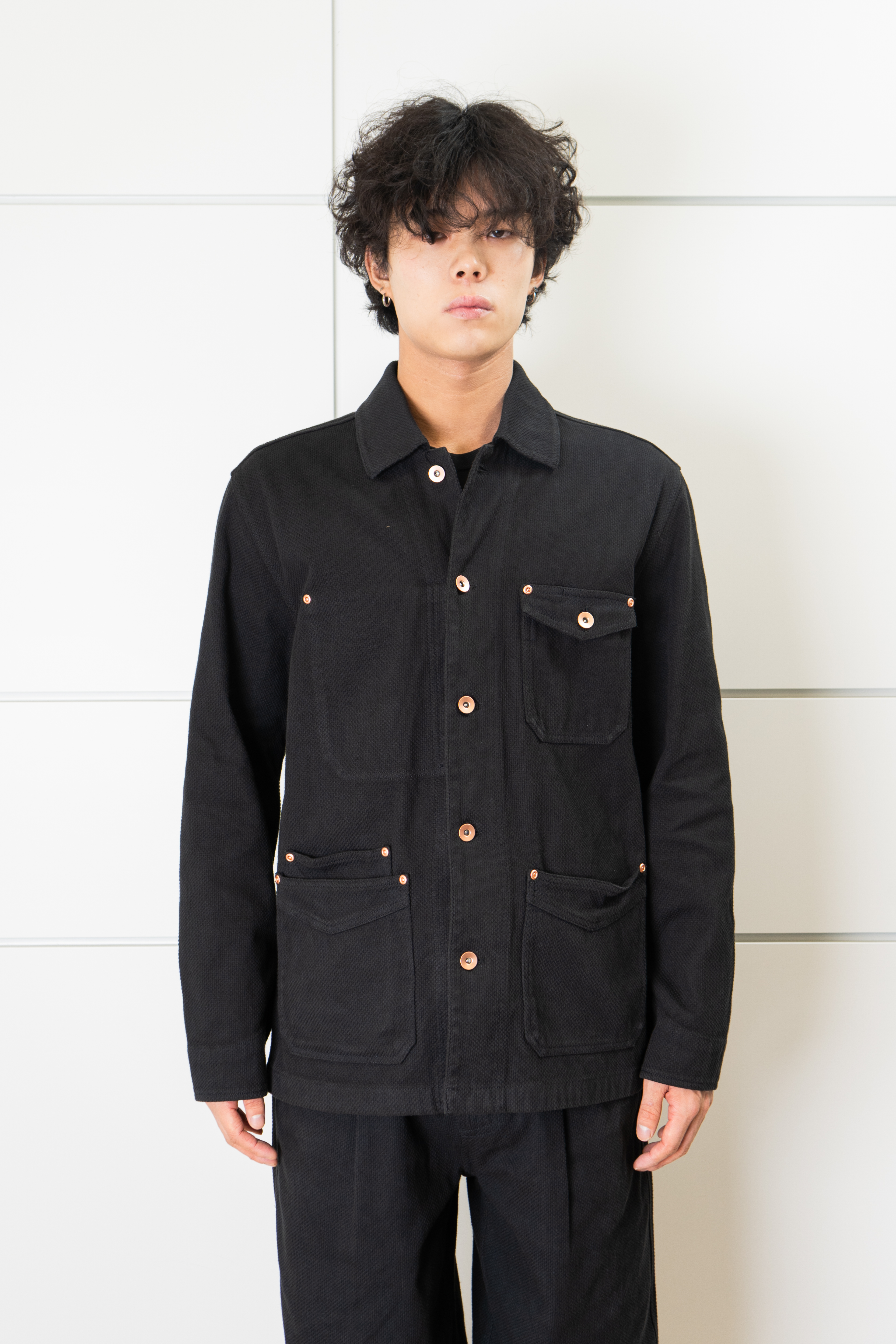 Held In form Kuzushi Jacket | Sashiko Jacket