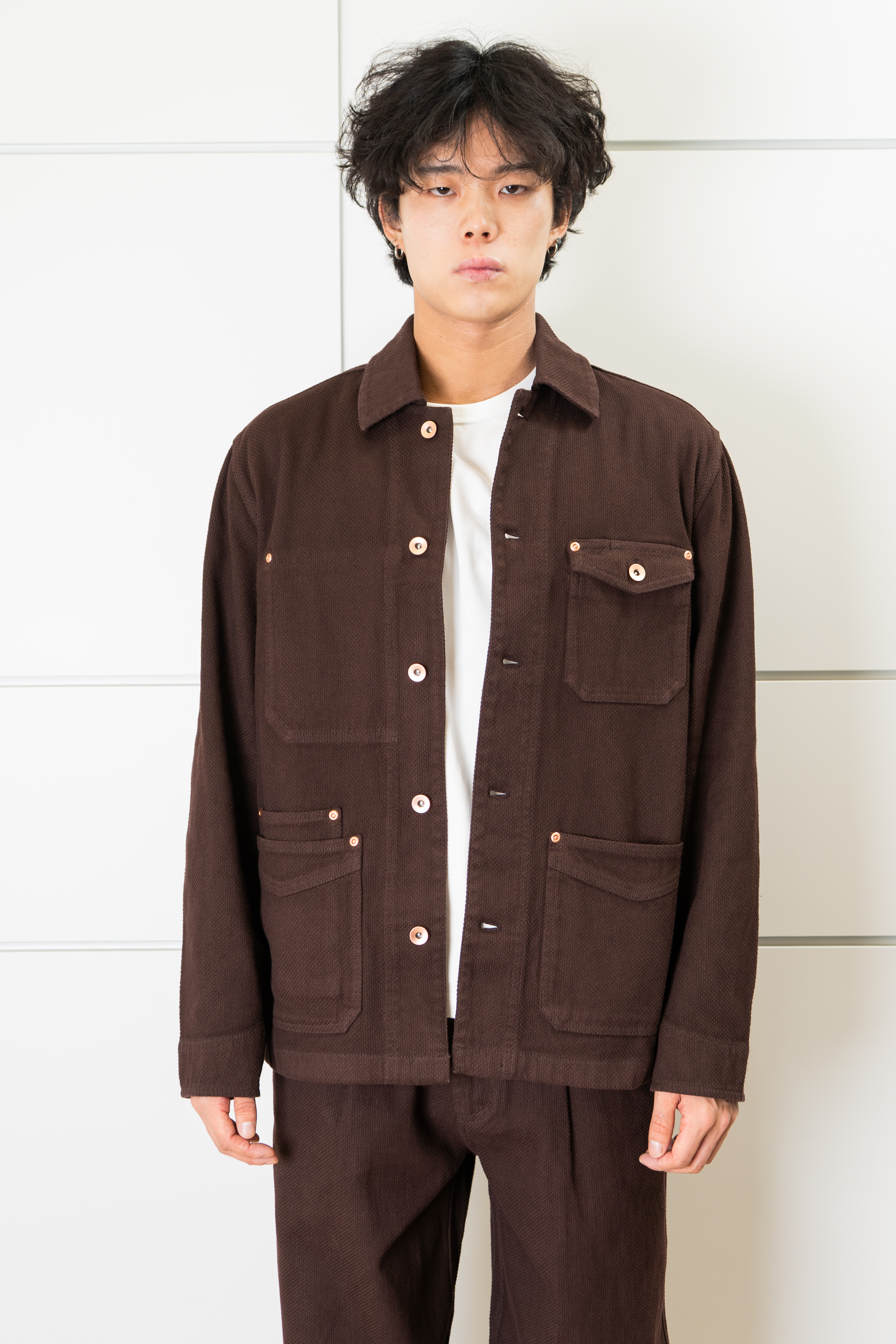 Sashiko Jacket Held In form