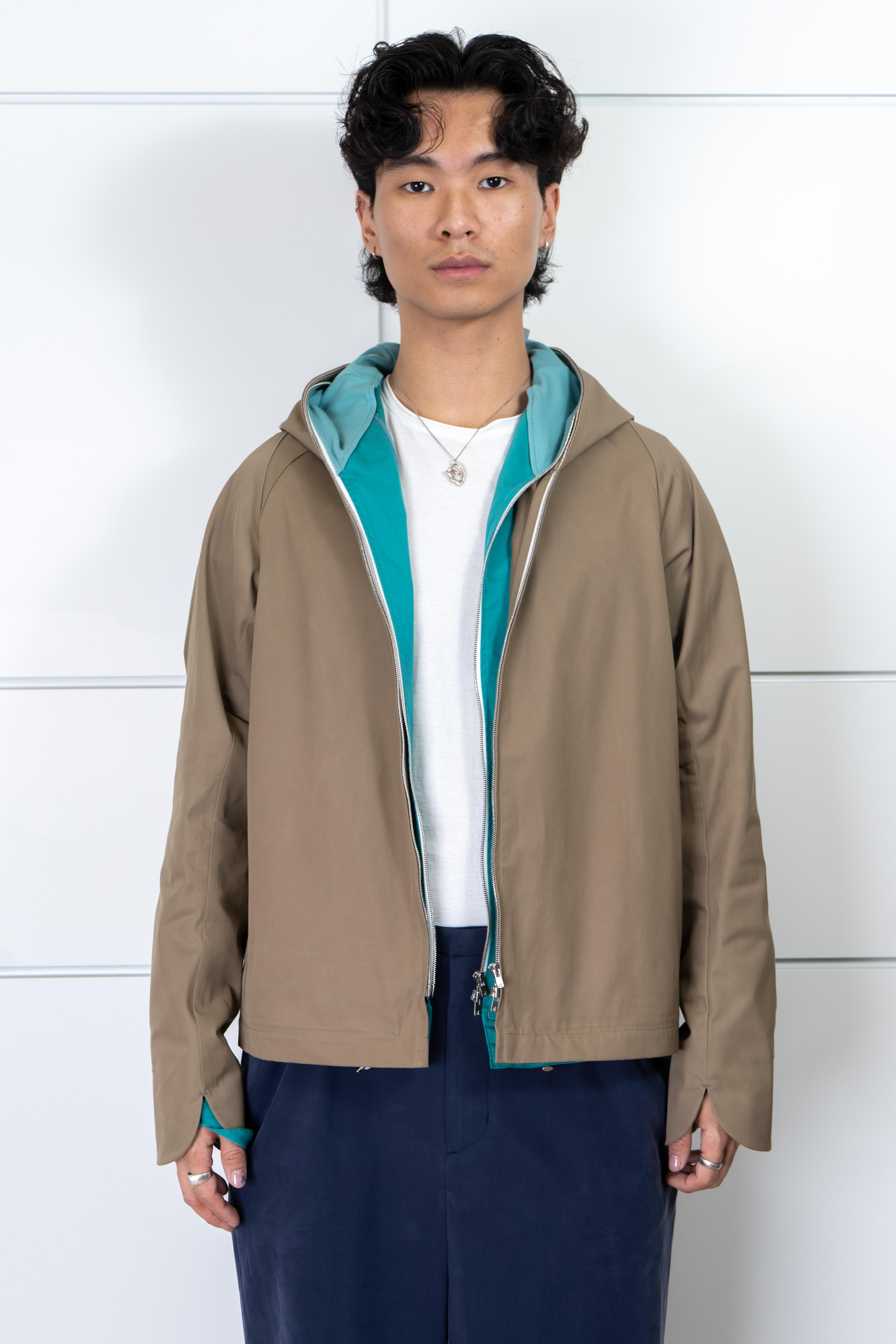 DDAILIES INTERACT DOUBLE HOODED JACKET