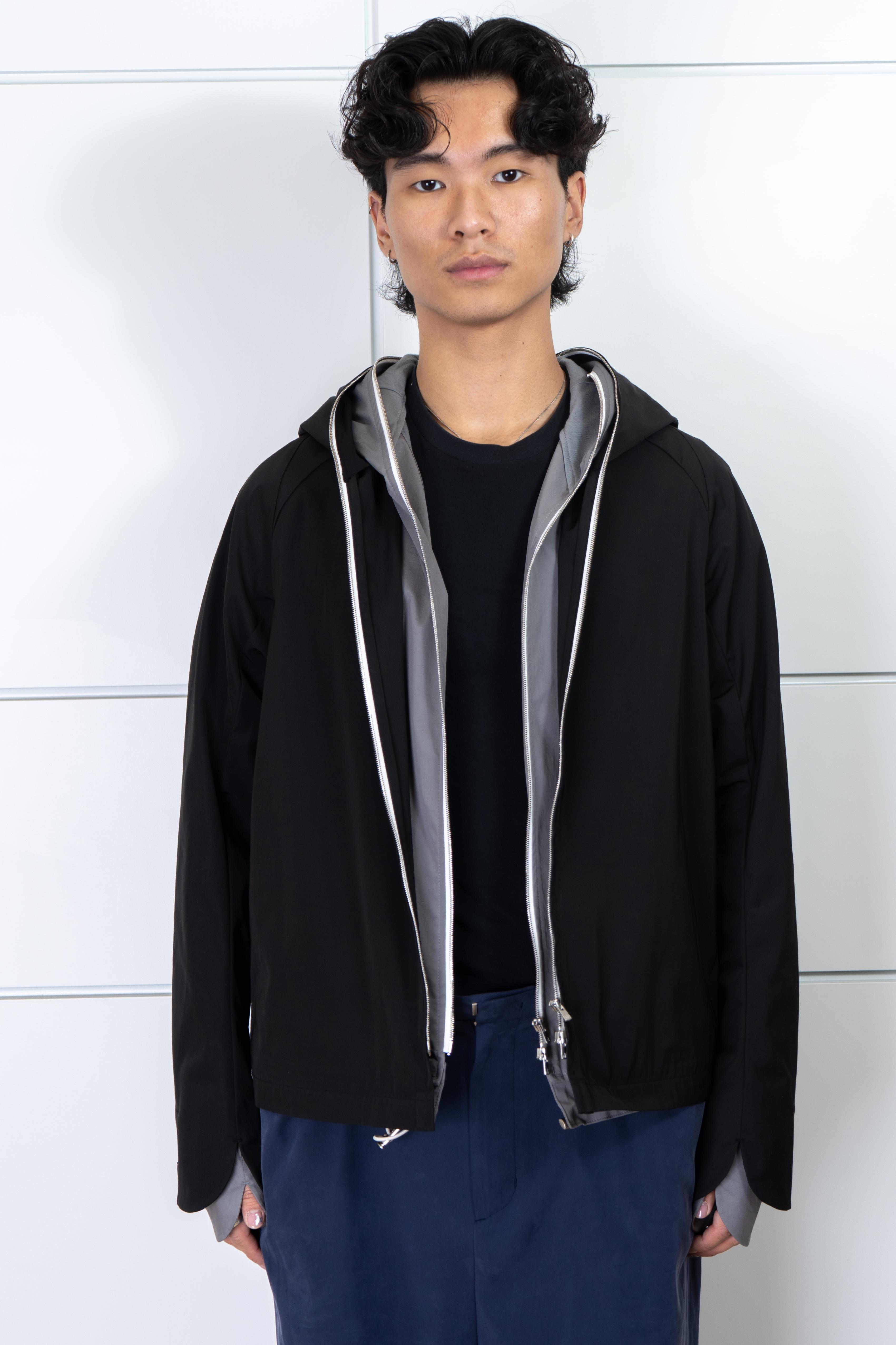 DDAILIES INTERACT DOUBLE HOODED JACKET