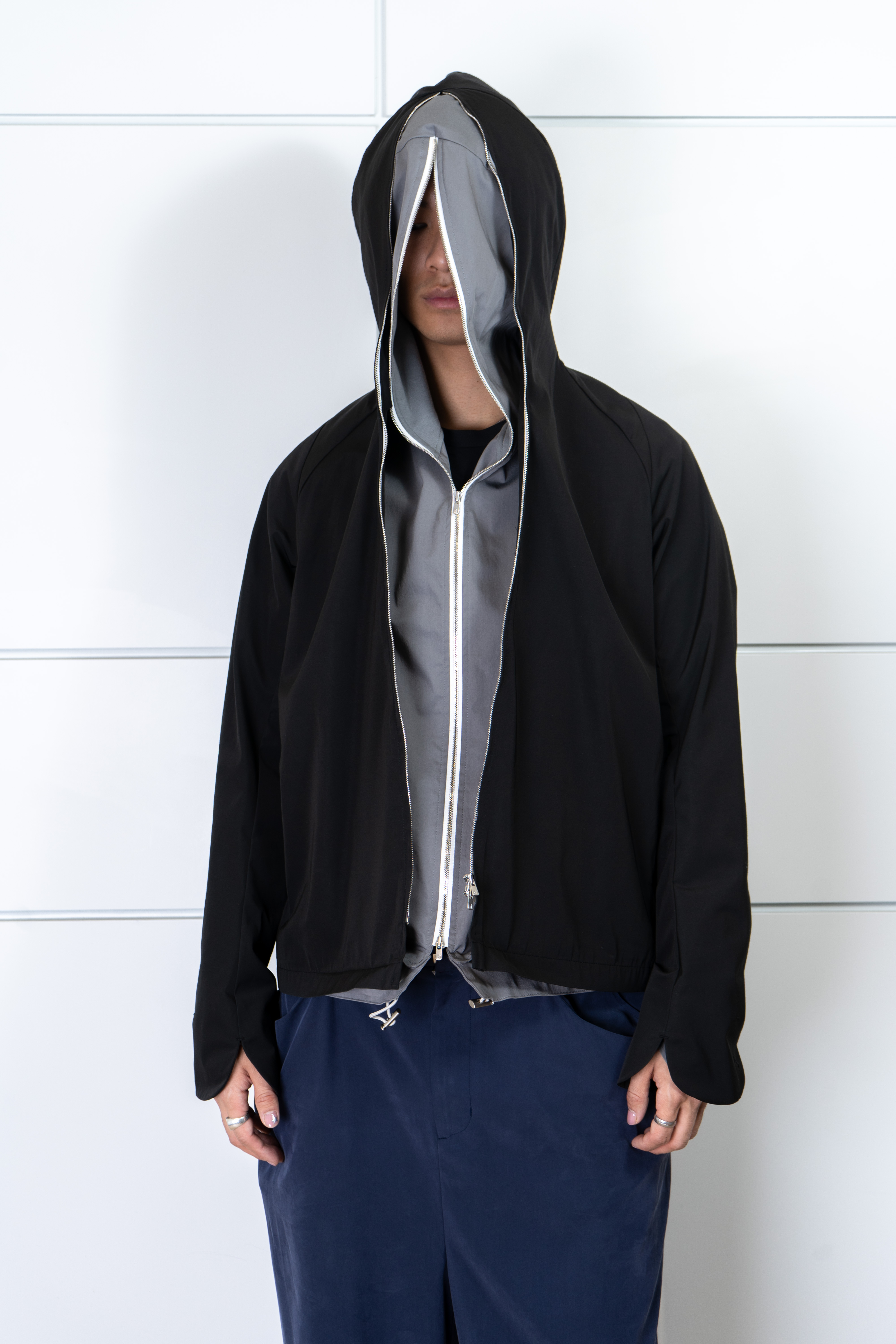 DDAILIES INTERACT DOUBLE HOODED JACKET