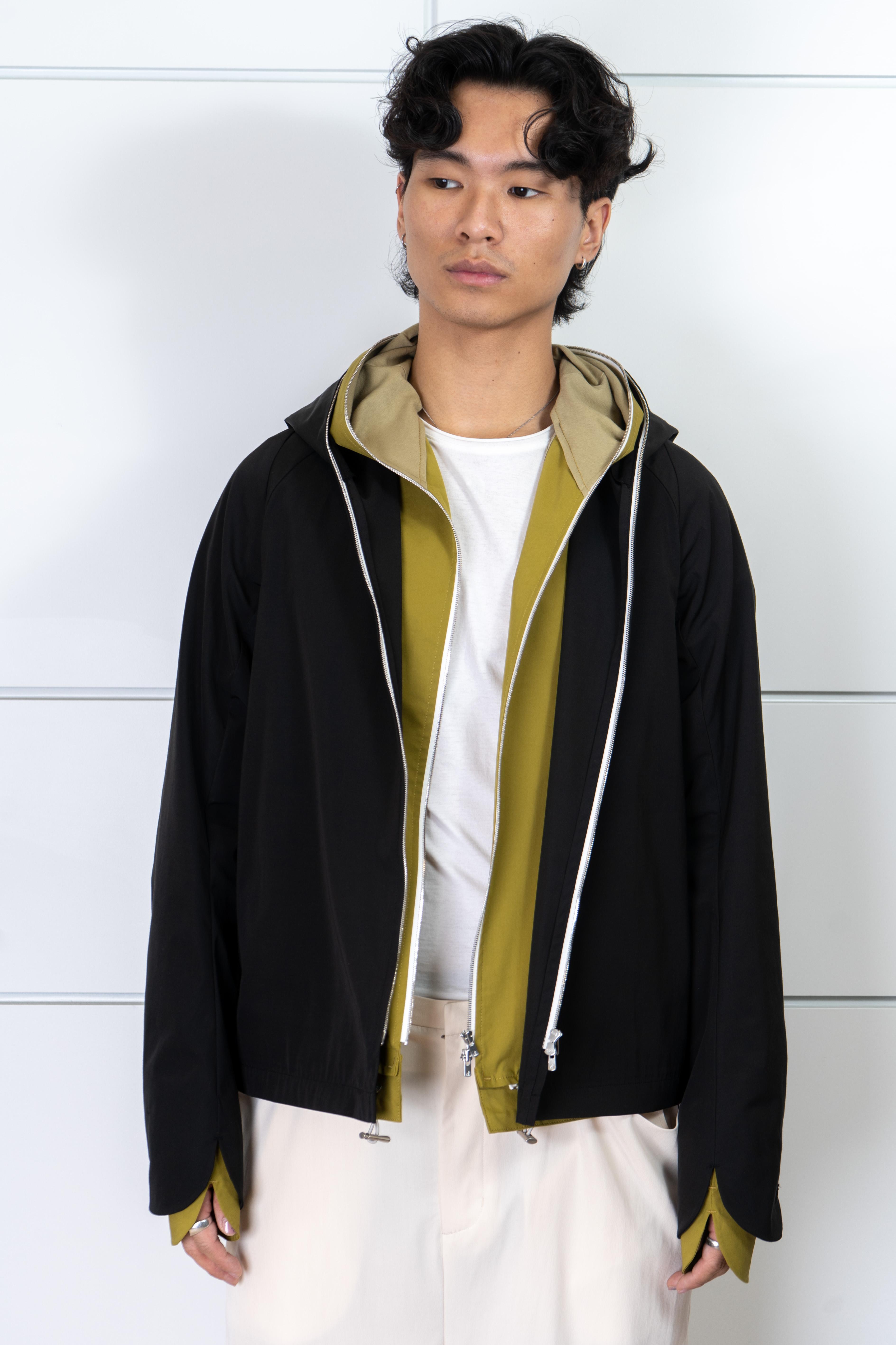 DDAILIES INTERACT DOUBLE HOODED JACKET